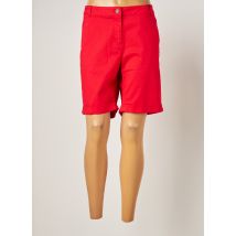 SANDWICH - Bermuda rouge en coton pour femme - Taille 46 - Modz