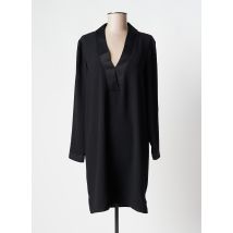 EMA BLUE'S - Robe mi-longue noir en polyester pour femme - Taille 42 - Modz