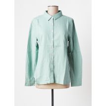 ESPRIT DE LA MER - Chemisier vert en lin pour femme - Taille 38 - Modz