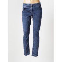 CECIL - Pantalon slim bleu en coton pour femme - Taille W27 L30 - Modz
