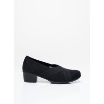 SOLIDUS - Ballerines noir en cuir pour femme - Taille 36 1/2 - Modz