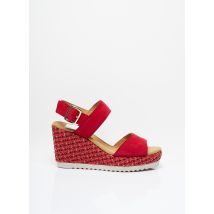 GABOR - Sandales/Nu pieds rouge en autre matiere pour femme - Taille 35 1/2 - Modz