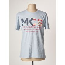 MCS - T-shirt bleu en coton pour homme - Taille S - Modz