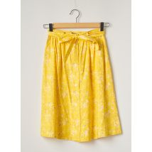COMPTOIR DES COTONNIERS - Jupe mi-longue jaune en coton pour femme - Taille 34 - Modz