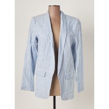 ESQUALO - Blazer bleu en coton pour femme - Taille 36 - Modz