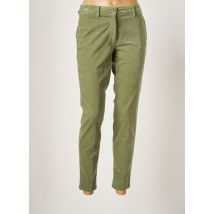 MASON'S - Pantalon chino vert en coton pour femme - Taille 38 - Modz