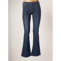 LOIS - Pantalon flare bleu en coton pour femme - Taille W30 - Modz
