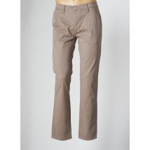 PIONEER - Pantalon droit gris en coton pour homme - Taille 46 - Modz