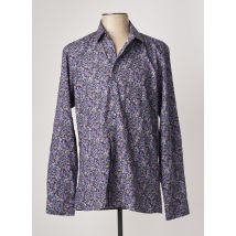 JUPITER - Chemise manches longues violet en coton pour homme - Taille M - Modz