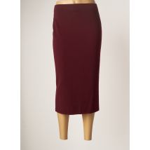 MAXMARA - Jupe mi-longue rouge en laine pour femme - Taille 38 - Modz