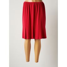 JUMFIL - Jupe mi-longue rouge en polyester pour femme - Taille 46 - Modz