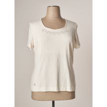ANNE KELLY - T-shirt blanc en viscose pour femme - Taille 48 - Modz