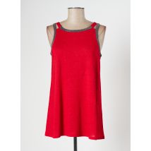ZAPA - Top rouge en lin pour femme - Taille 34 - Modz