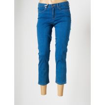 KANOPE - Pantalon 7/8 bleu en coton pour femme - Taille 36 - Modz