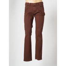 BRUNO SAINT HILAIRE - Jeans coupe slim marron en coton pour homme - Taille W34 - Modz