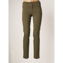 COUTURIST - Pantalon slim vert en coton pour femme - Taille 36 - Modz