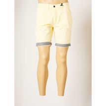 RITCHIE - Short jaune en coton pour homme - Taille 40 - Modz