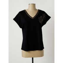 KATMAI - T-shirt noir en coton pour femme - Taille 38 - Modz