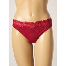 LOUISA BRACQ - Tanga rouge en polyester pour femme - Taille 44 - Modz
