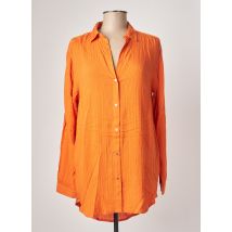 SPARKZ - Tunique manches longues orange en coton pour femme - Taille 36 - Modz