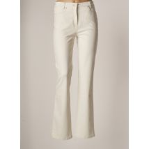 TONI - Pantalon slim beige en coton pour femme - Taille 38 - Modz