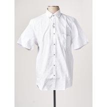 DARIO BELTRAN - Chemise manches courtes blanc en coton pour homme - Taille M - Modz