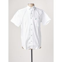 DARIO BELTRAN - Chemise manches courtes blanc en coton pour homme - Taille S - Modz