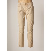 OXBOW - Pantalon droit beige en coton pour homme - Taille 42 - Modz