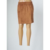 SPARKZ - Jupe courte marron en polyester pour femme - Taille 36 - Modz