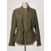 ROSE GARDEN - Veste en cuir vert en cuir de chèvre pour femme - Taille 38 - Modz