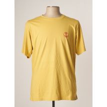 IRON AND RESIN - T-shirt jaune en coton pour homme - Taille XL - Modz