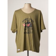 DAYTONA - T-shirt vert en coton pour homme - Taille 5XL - Modz
