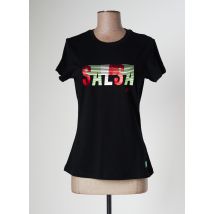 SALSA - T-shirt noir en coton pour femme - Taille 36 - Modz