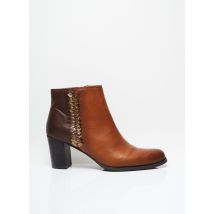 MAM'ZELLE - Bottines/Boots marron en cuir pour femme - Taille 41 - Modz