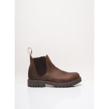 ACEBOS - Bottines/Boots marron en cuir pour garçon - Taille 35 - Modz