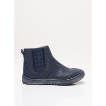 KICKERS - Bottines/Boots bleu en cuir pour fille - Taille 20 - Modz