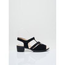 ARA - Sandales/Nu pieds noir en cuir pour femme - Taille 35 1/2 - Modz