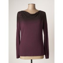 TBS - T-shirt violet en viscose pour femme - Taille 42 - Modz