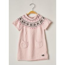 WEEK END A LA MER - Robe pull rose en angora pour fille - Taille 3 A - Modz