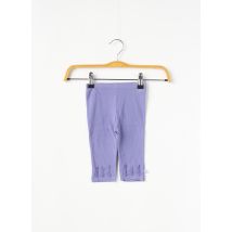 WEEK END A LA MER - Legging violet en coton pour fille - Taille 18 M - Modz