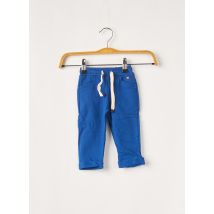 WEEK END A LA MER - Pantalon droit bleu en coton pour garçon - Taille 12 M - Modz
