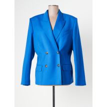 MARGAUX LONNBERG - Blazer bleu en laine vierge pour femme - Taille 40 - Modz