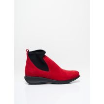 HIRICA - Bottines/Boots rouge en autre matiere pour femme - Taille 37 - Modz