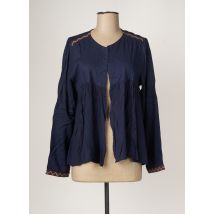 LITTLE MARCEL - Veste casual bleu en viscose pour femme - Taille 38 - Modz