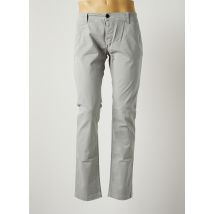 DONOVAN - Pantalon droit gris en coton pour homme - Taille W27 - Modz