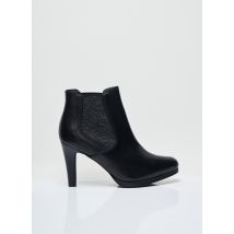 MYMA - Bottines/Boots noir en cuir pour femme - Taille 39 - Modz