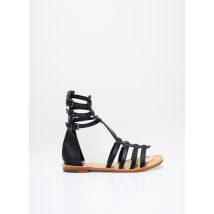 PABLO - Sandales/Nu pieds noir en cuir pour femme - Taille 37 - Modz