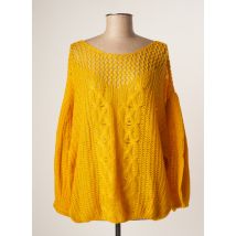 TEDDY SMITH - Pull jaune en acrylique pour femme - Taille 38 - Modz