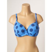 LINGADORE - Haut de maillot de bain bleu en polyamide pour femme - Taille 110E - Modz