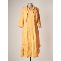 FRED SABATIER - Ensemble robe orange en coton pour femme - Taille 42 - Modz
